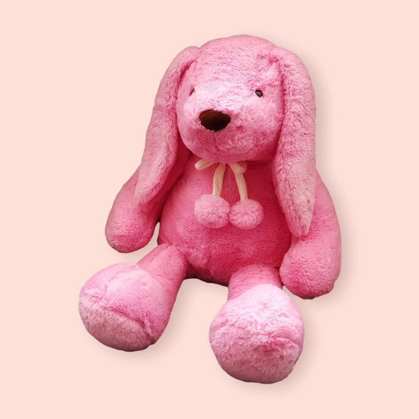 Pink Stuffed Rabbit