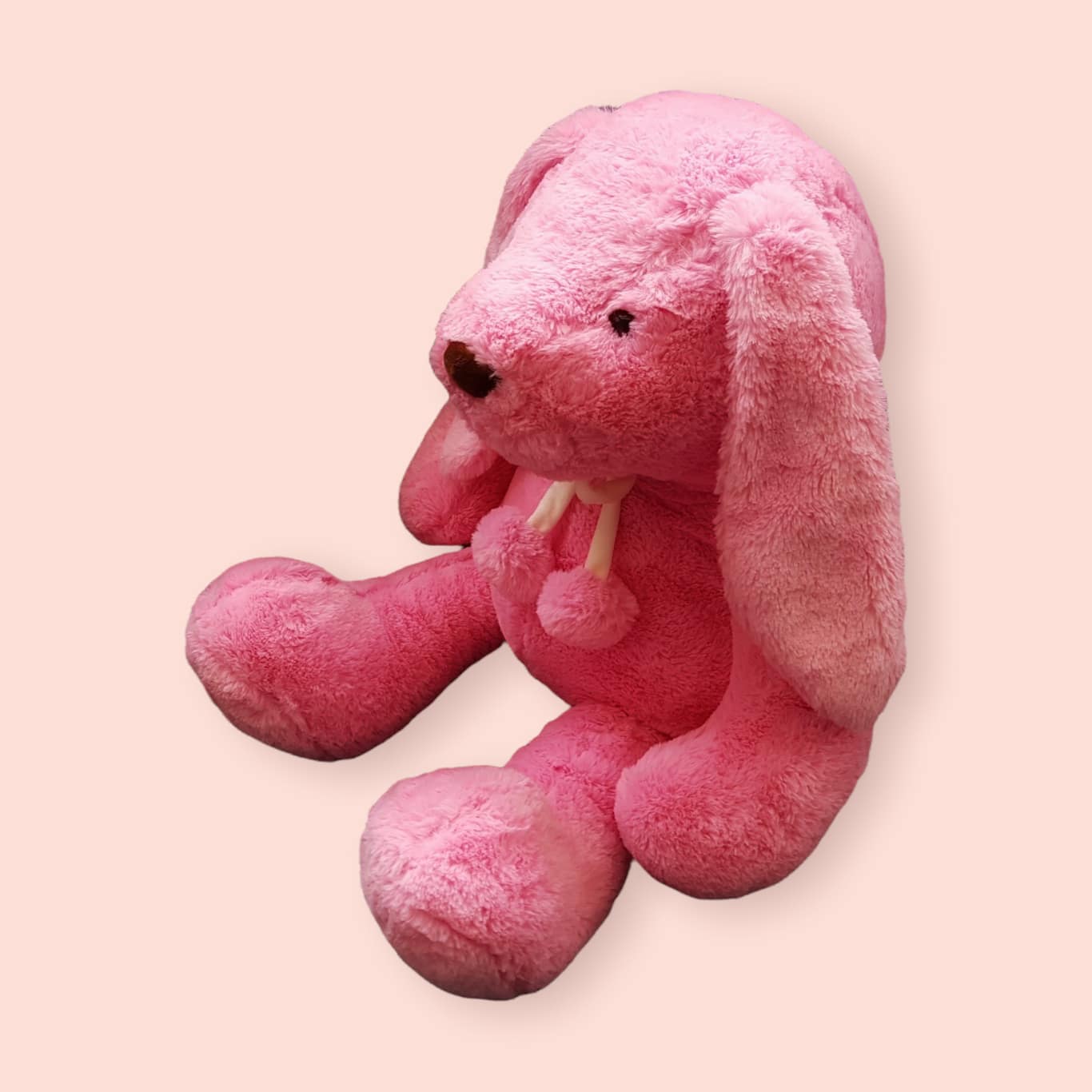 Pink Stuffed Rabbit